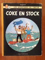 Tintin dos toilé - Coke en stock  - B 30 - 1961