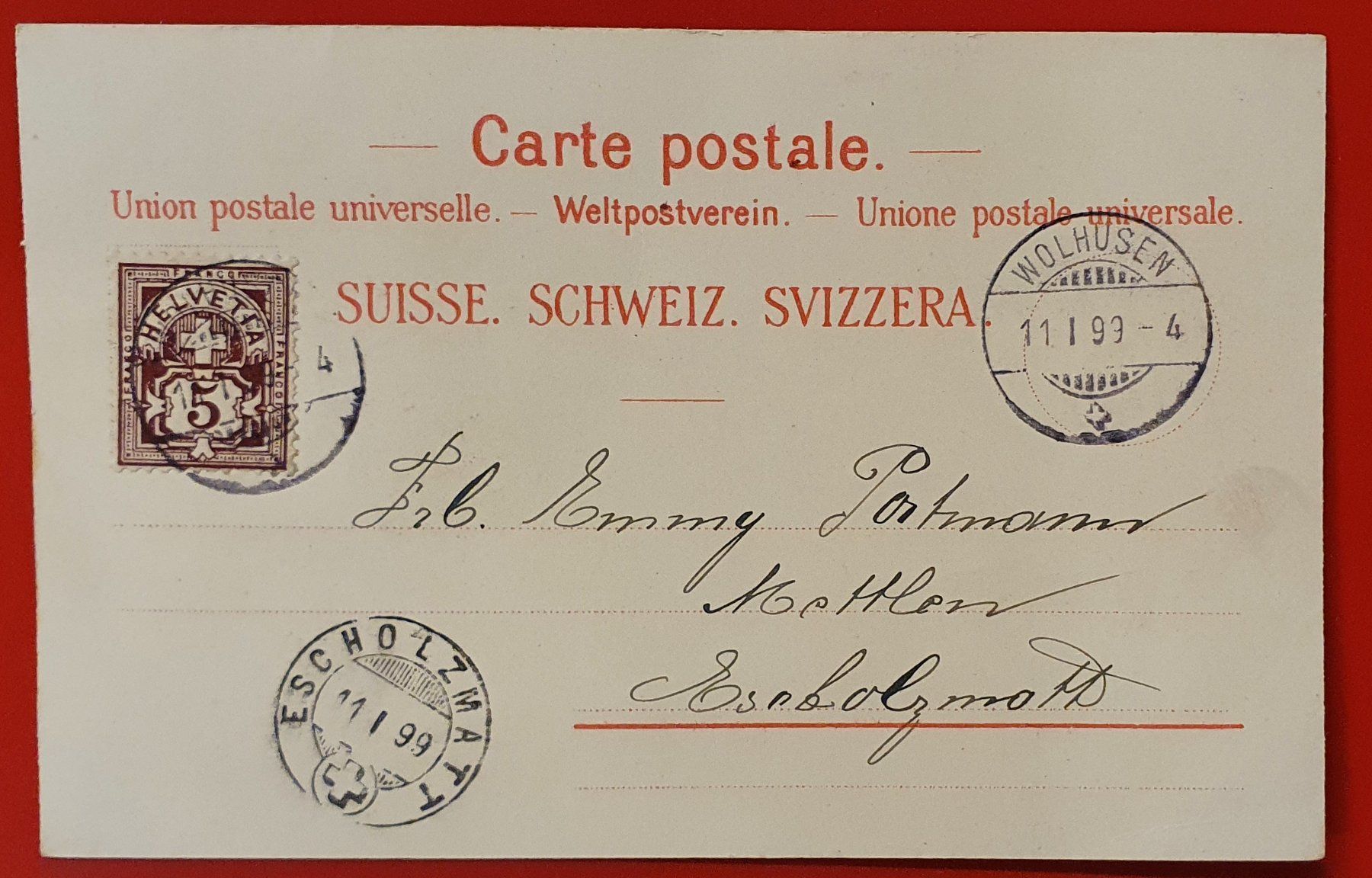 Ansichtskarten: le Port de Ouchy 1899 – Gebraucht aus Kreuzlingen von Rschweiz1 1