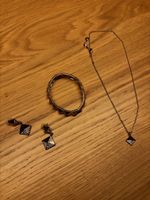Swarovski Schmuck Set: Kette, Armband und Ohrringe