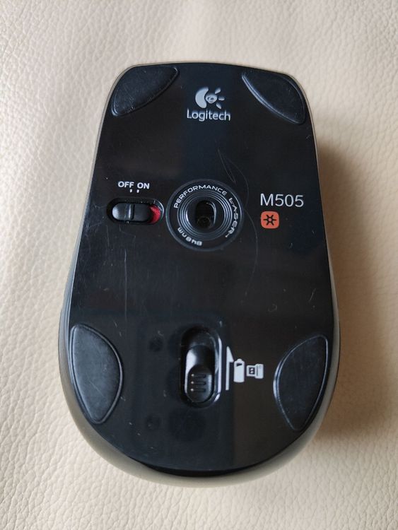 Logitech Wireless Maus M505 Laser mit neuem Unifying Sender Kaufen