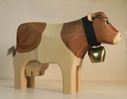 grosse Trauffer Kuh XXL braun