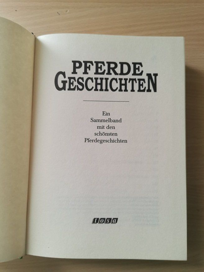 Bücher: Pferdegeschichten  (Buch) – Gebraucht aus Wilen b. Wollerau von morethanmusic 1