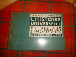 Jean Apothéloz - L'Histoire Universelle, Jahrgang 1950!