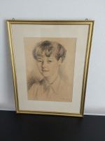David Burnand. Original Zeichnung 1951