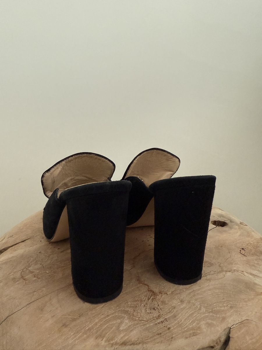 Scarpe da donna: Iris & Ink Echtleder-Mules, Schwarz, Gr. 37 – Usato da Niederglatt ZH venduto da neunzehn82 5