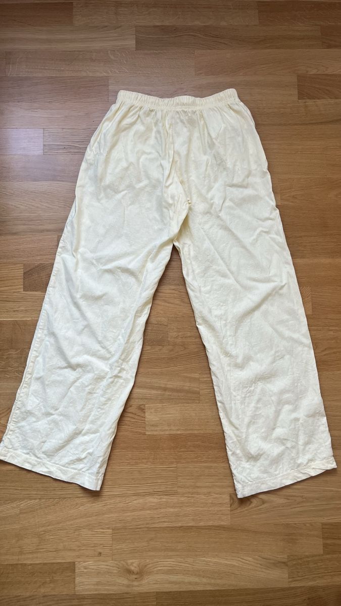 Bershka Hosen: Tolle sommerliche hellgelbe Leinenhose – Neu (gemäss Beschreibung) aus Chur von aline_Z2 1