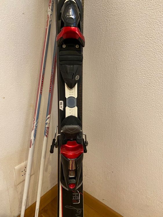 Rossignol Ski mit Atomic Stöcken 146cm Kaufen auf Ricardo
