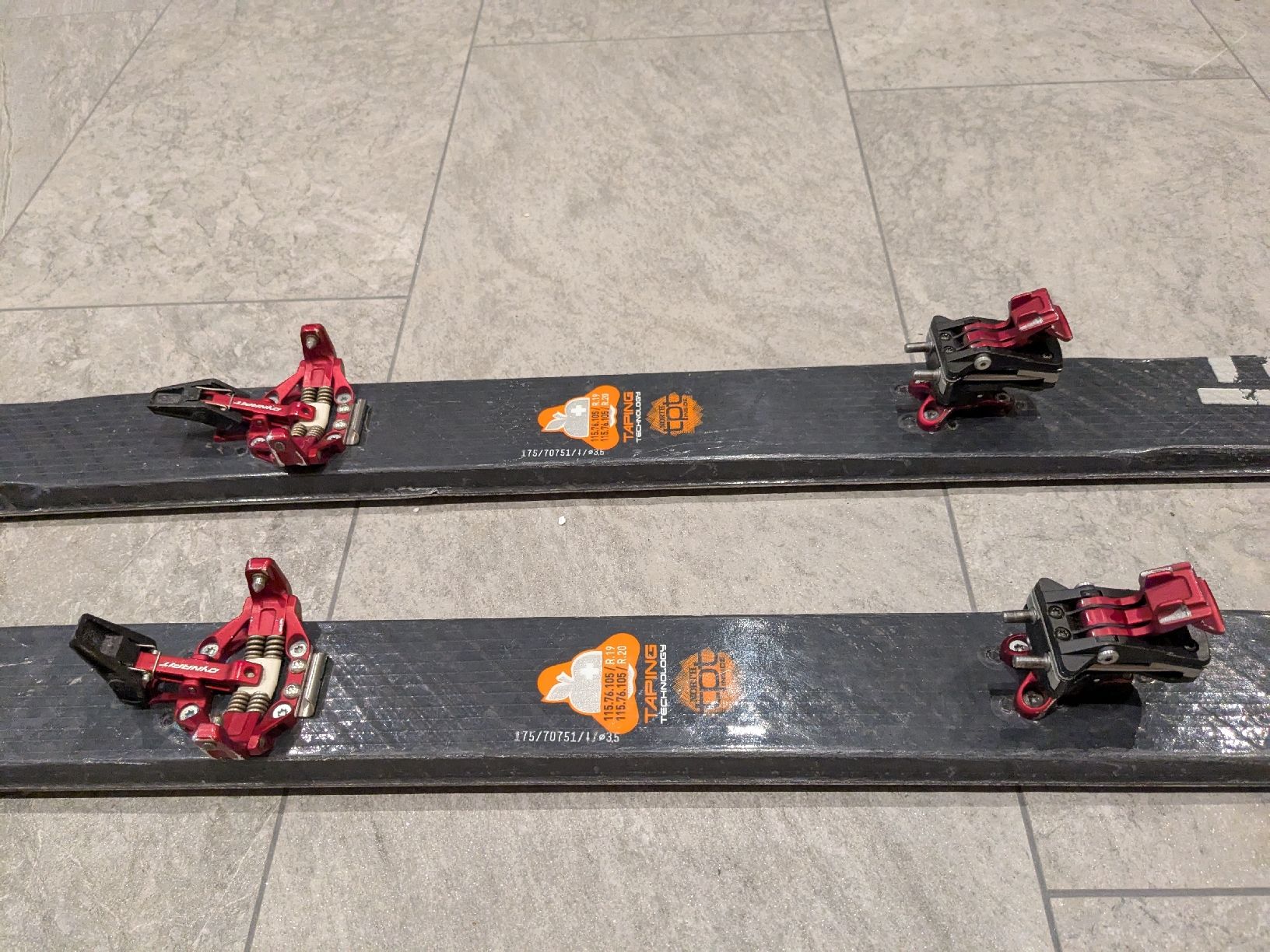 Movement Sci: Movement Alp Tracks Tourenski, 175cm, Dynafit Bindung – Usato da Niederurnen venduto da ueli1 1