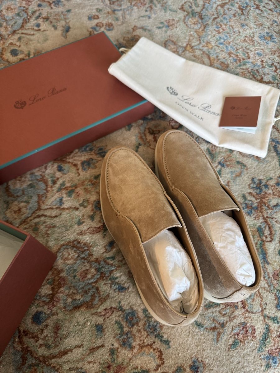 Loro Piana Scarpe da uomo: Loro Piana Open Walk Suede New – Nuovo e nell'imballaggio originale da Epalinges venduto da wil_f