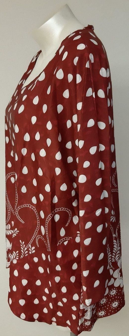 Camicette: TENDENCY Schöne Damen Tunika Rot Gr. 4XL – Nuovo e nell'imballaggio originale da Seuzach venduto da VT-Collections2 3