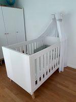 Kinderbett Riva von Pinolino, Massivholz, mit Lattenrost
