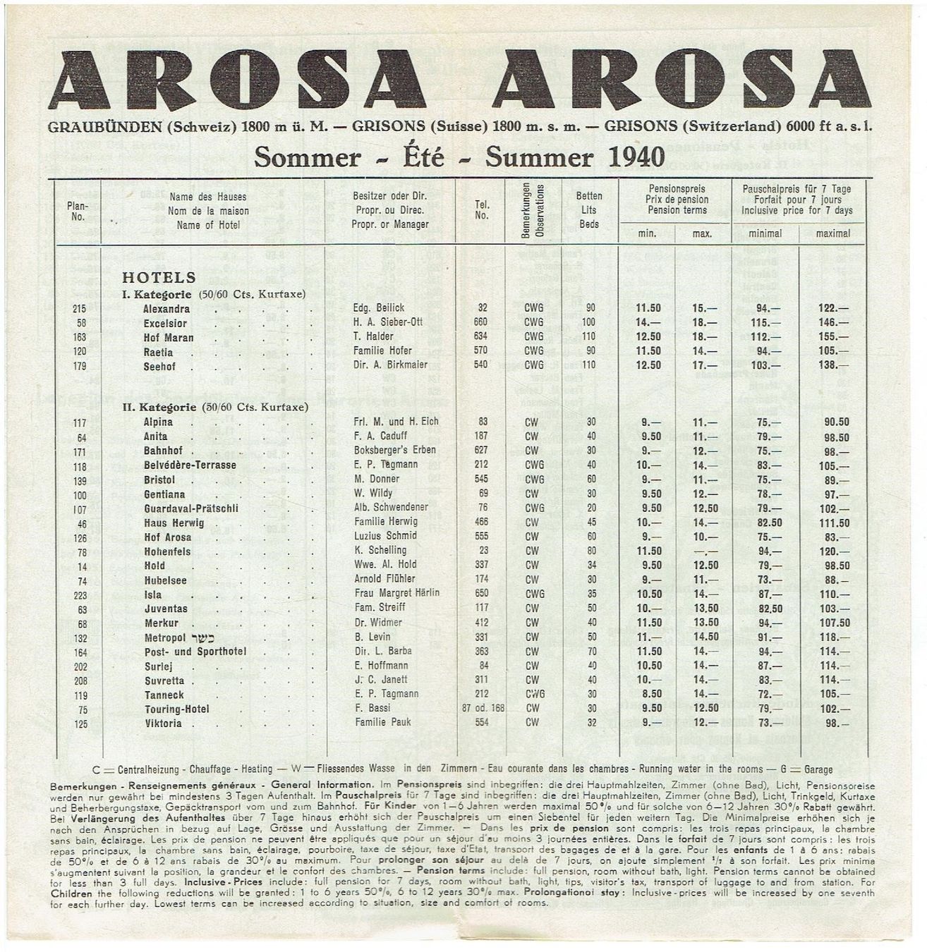 Livres: AROSA 1939 / 1940 – D'occasion à Flims - Dorf par Stagediver 4