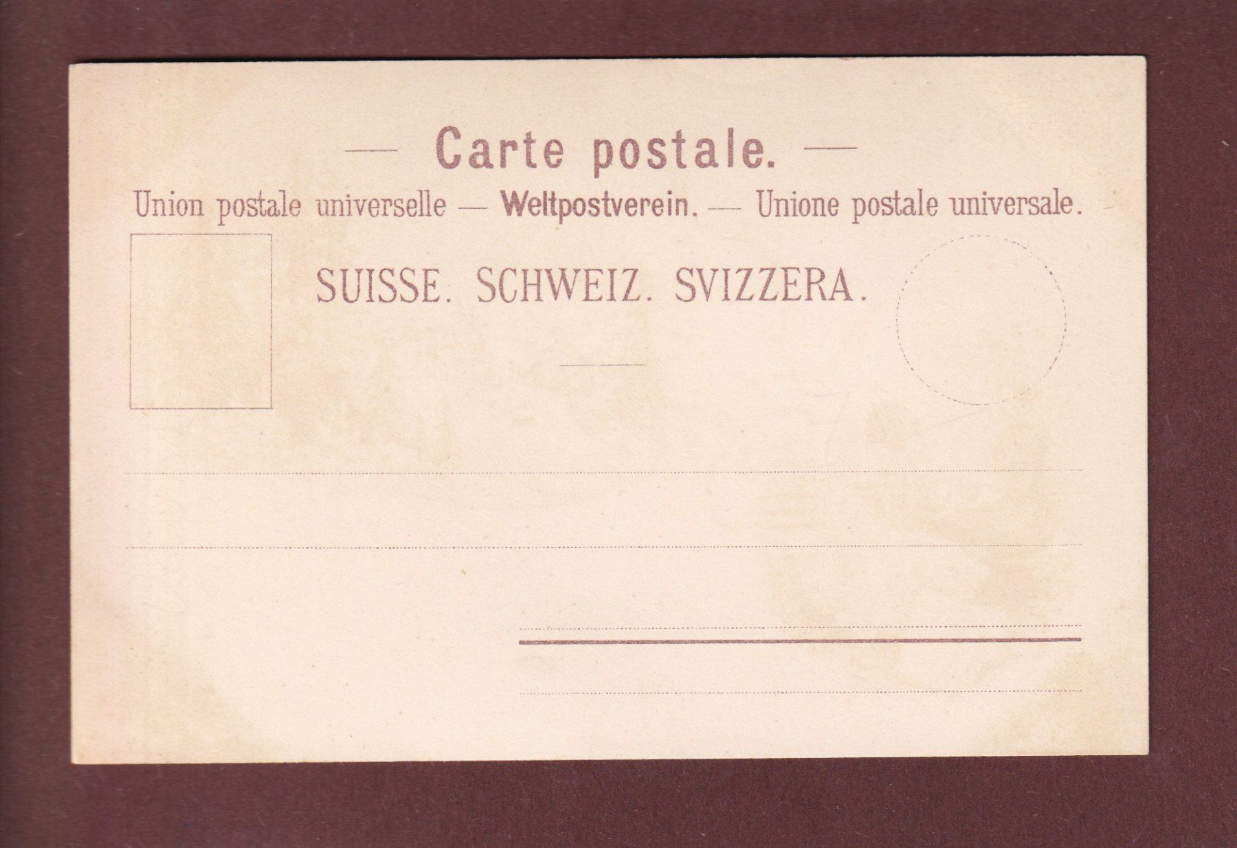 Cartoline postali: DAVOS - Familien Wochenblatt – Usato da Pully venduto da nicecards 1