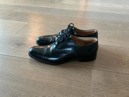 Church‘s Oxford Brogue Schwarz Gebraucht Grösse 7.5 (41.5)