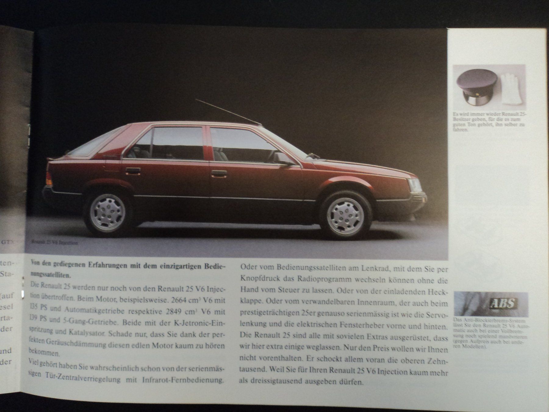 Renault Dokumente: Prospekt Renault Programm 1987 mit R5 GTE R9 GTE Nevada 25 – Gebraucht aus Schwarzenburg von modelCARama 8