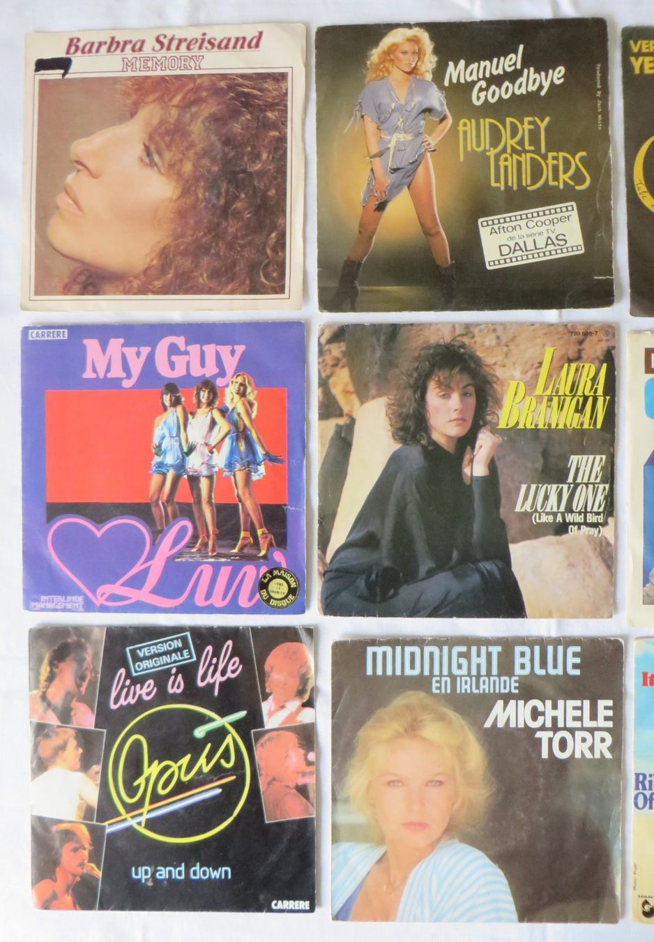 Dischi in vinile: 12 VINYL SINGLES, DIVERSE SCHLAGER, POP – Usato da Neuhausen venduto da luckimucki 1