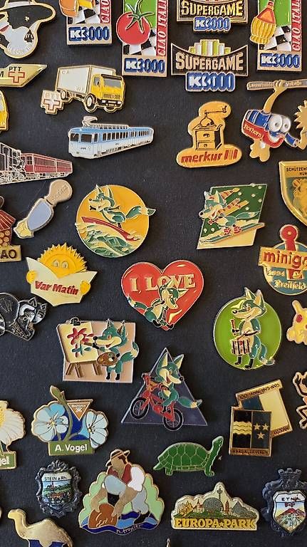 Placchette & Badge: Pin Sammlung aus den 90er – Usato da Winterthur venduto da lindor_wasabi 2