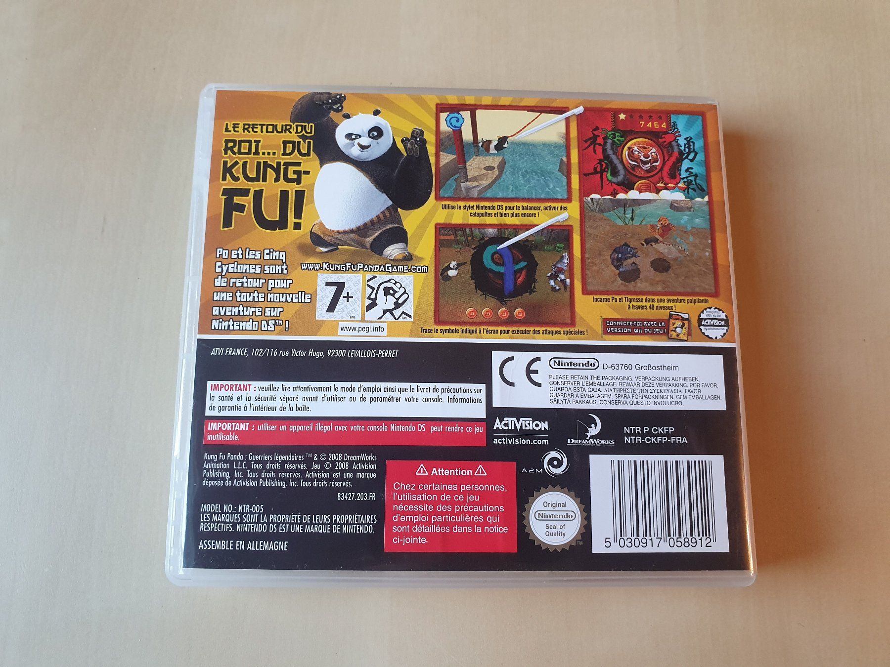 Nintendo Spiele: Kung Fu Panda Guerriers Legendaires – Gebraucht aus Stansstad von collectorsshop 1