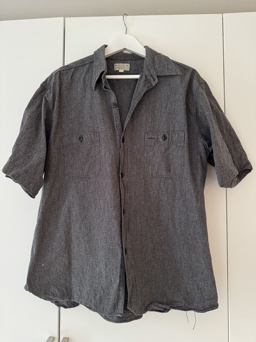 Camicie: Buzz Ricksons SS Chambray XXL – Usato da Fehraltorf venduto da Ilgmeischter