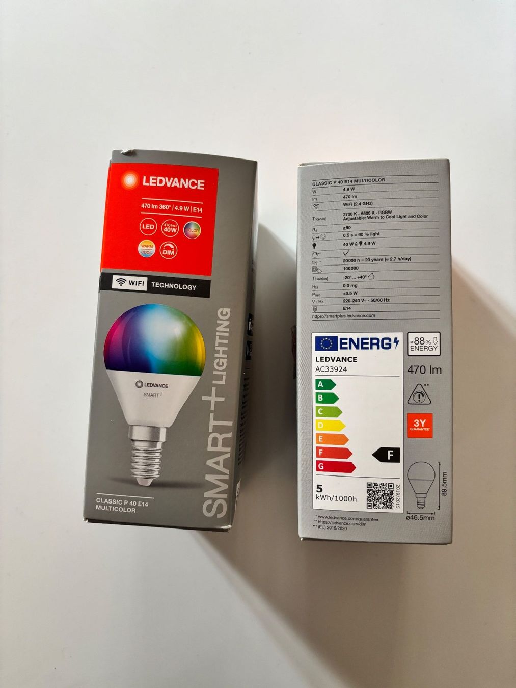 Lampes: LEDVANCE Smart+ Licht E14 Multicolor 2 Stk. neu – Neuf avec emballage d'origine à Nidau par kingmigae 1