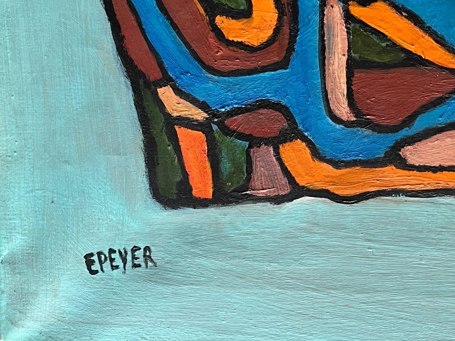 Dipinti: E.Peyer moderne Komposition – Usato da Basel venduto da PAUL_ART 7