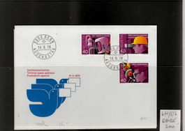 enveloppe FDC 614-616 détaché RARE 200.--