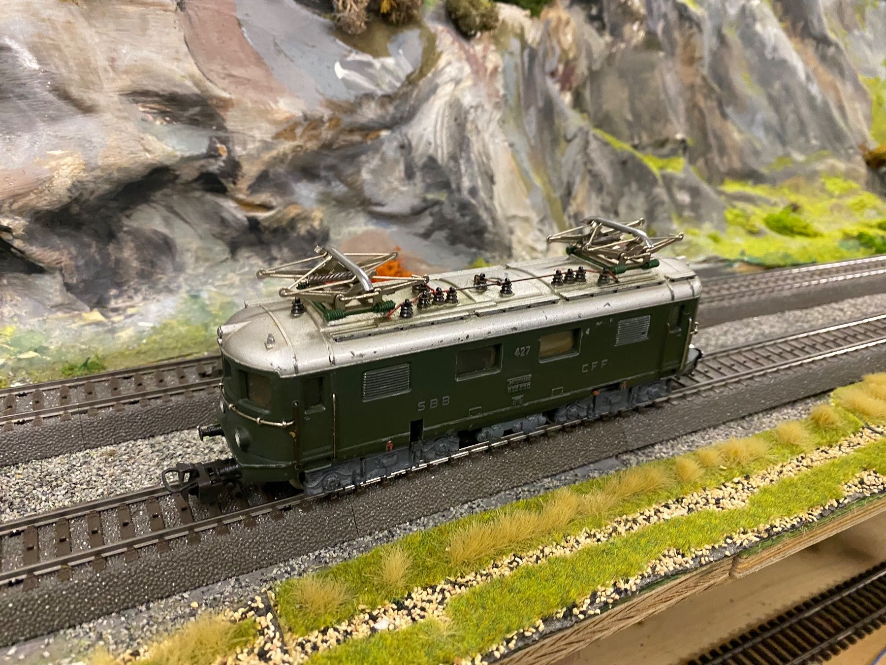Märklin Modellini di ferrovie: Märklin Re 4/4 alt AC analog – Difettoso da Rufi venduto da rufianer 1