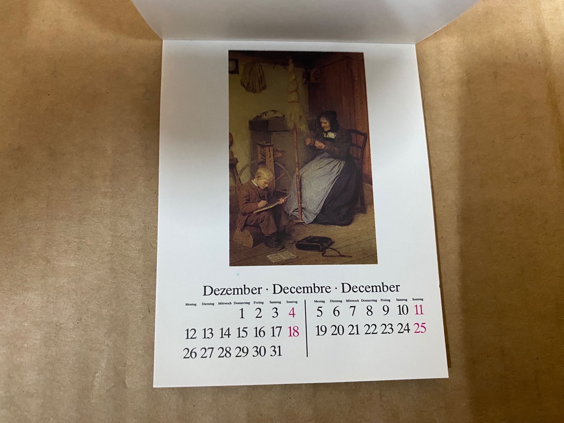Calendari: Albert Anker Kalender sehr klein – Usato da Eschlikon TG venduto da ArtRec 8