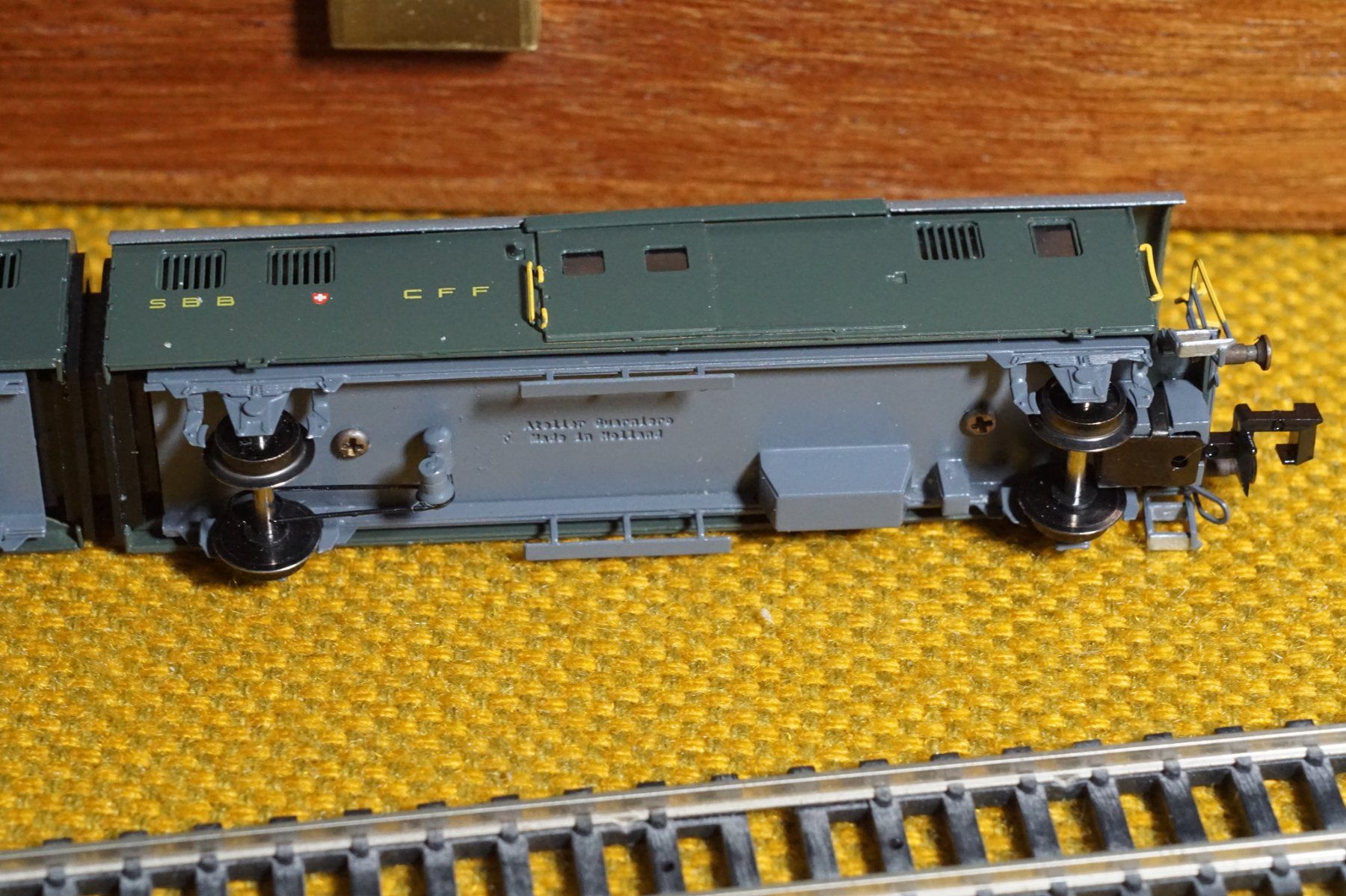 Modellini di ferrovie: SBB D²D² Doppel-Gepäckwagen Spur N – Usato da Gränichen venduto da iknow 8