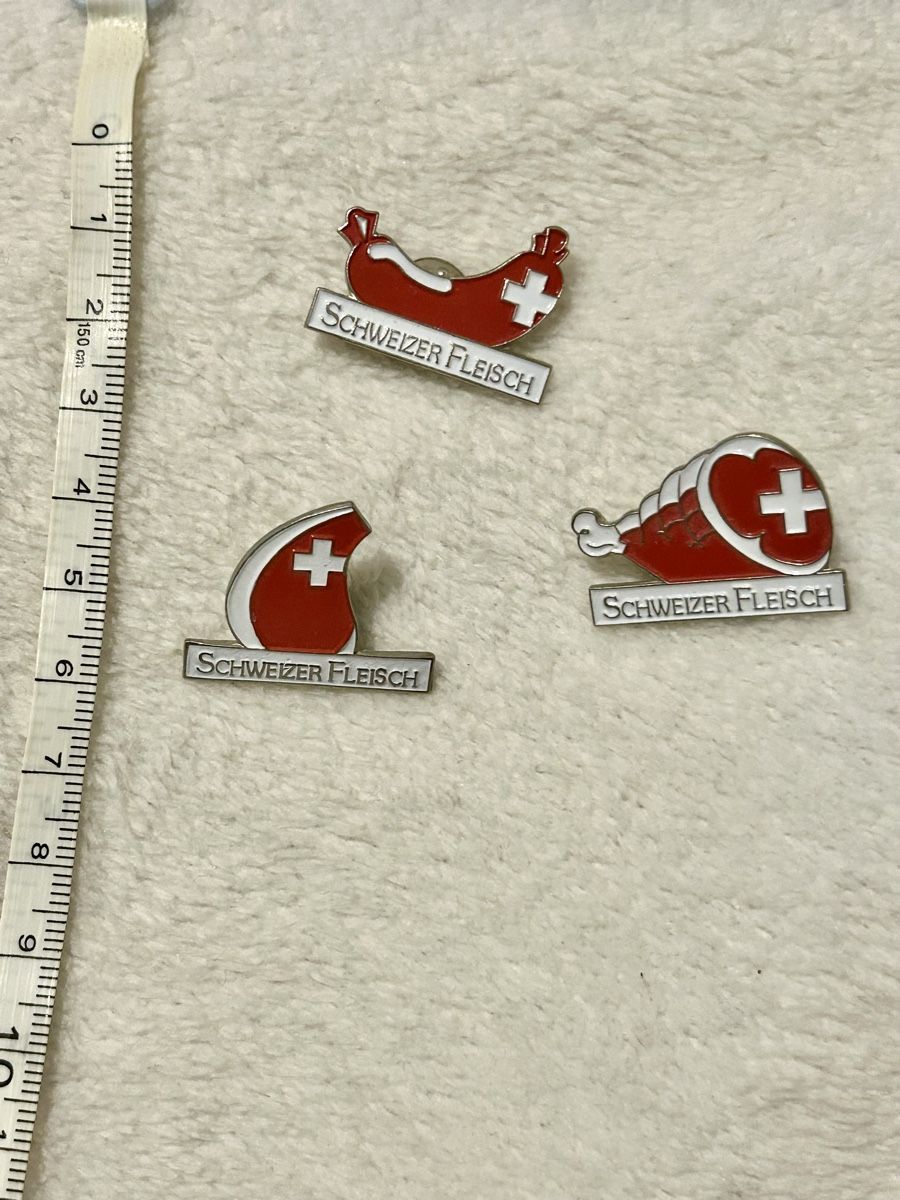 Plaquettes & Badges: Pin Set Schweizer Fleisch – D'occasion à Uster par xBeccax 1