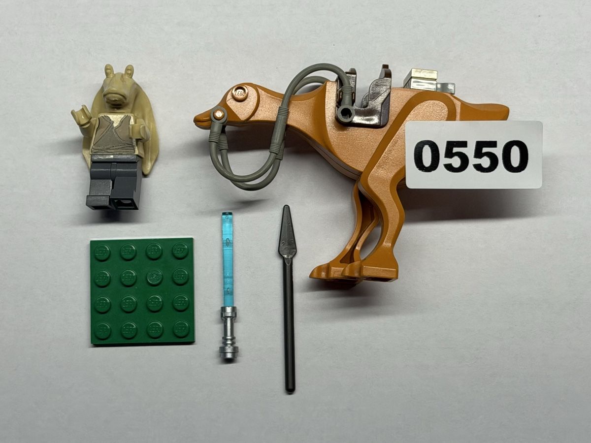 Lego Giocattoli: LEGO Star Wars Figur-Kaadu-Jar Jar Binks. – Usato da Rheinfelden venduto da zim_2hqc 3
