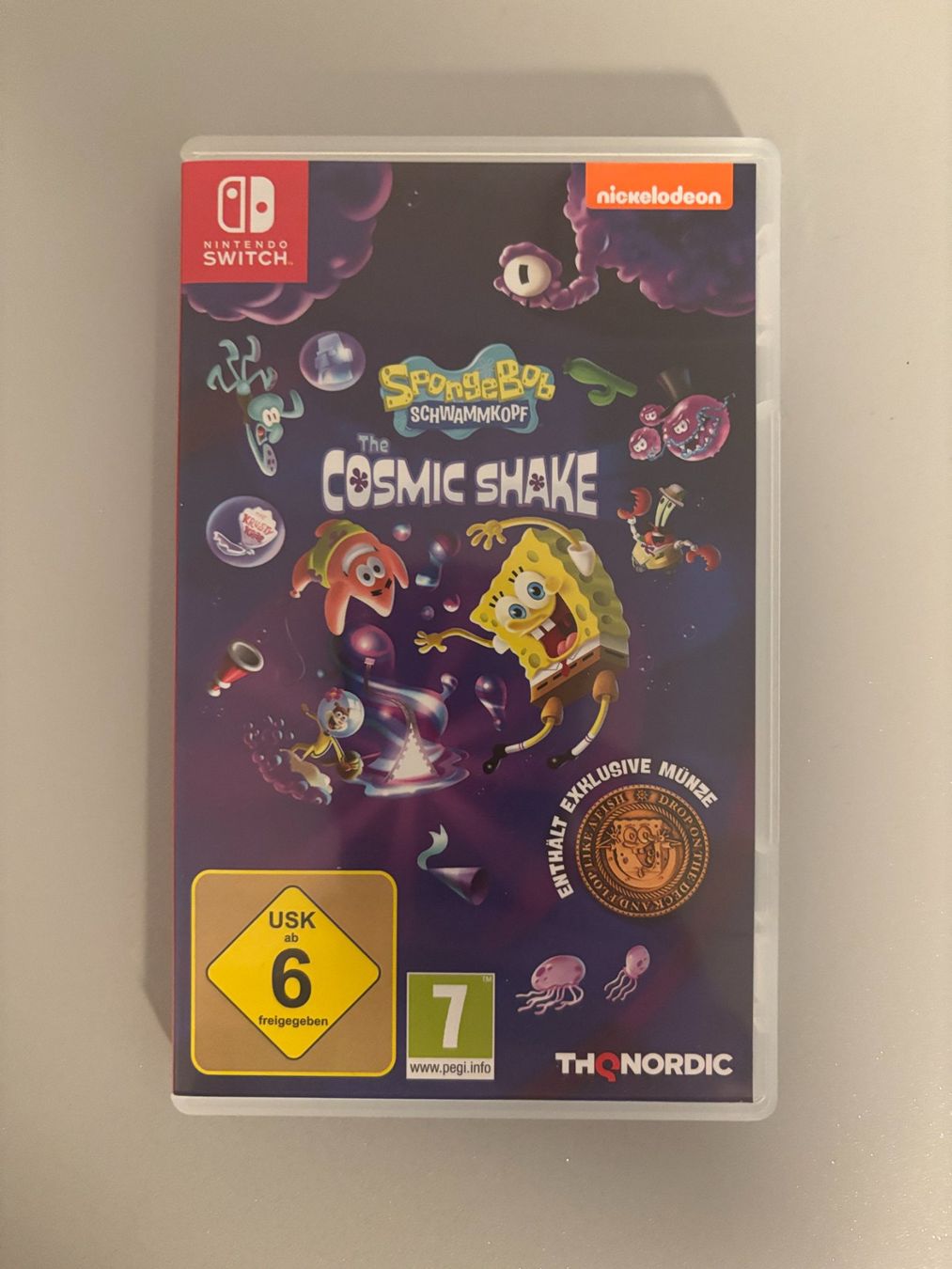 Nintendo Spiele: Nintendo Switch Spongebob Cosmic Shake Game – Neu (gemäss Beschreibung) aus Schlieren von singsong00
