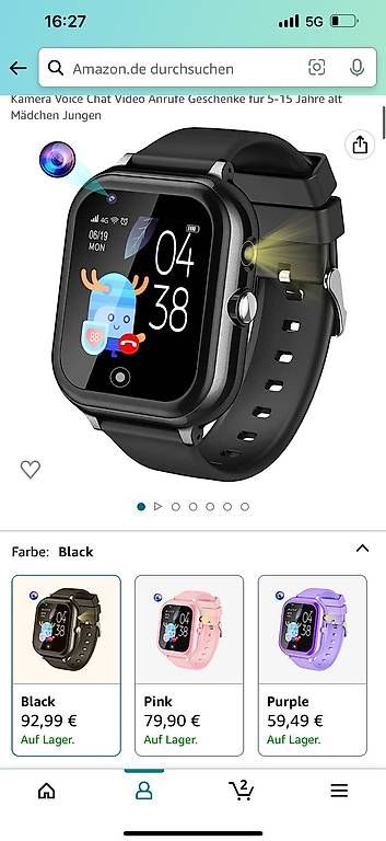 Smart Smartwatch: Kinder smartwatch – Usato da Affeltrangen venduto da tom_d5yl 2