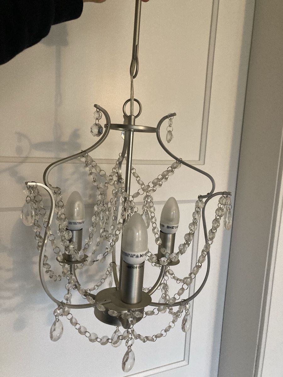 Ikea Lampadari & plafoniere: Lampe Kristaller Ikea  – Usato da Bern venduto da Daniela7312