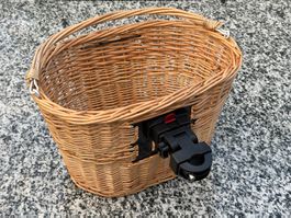 Velokorb / Fahrradkorb vorne M-Wafe aus Weide