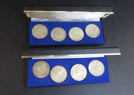 Münzen Set Olympia 1972  8 Stück gebraucht Zustand