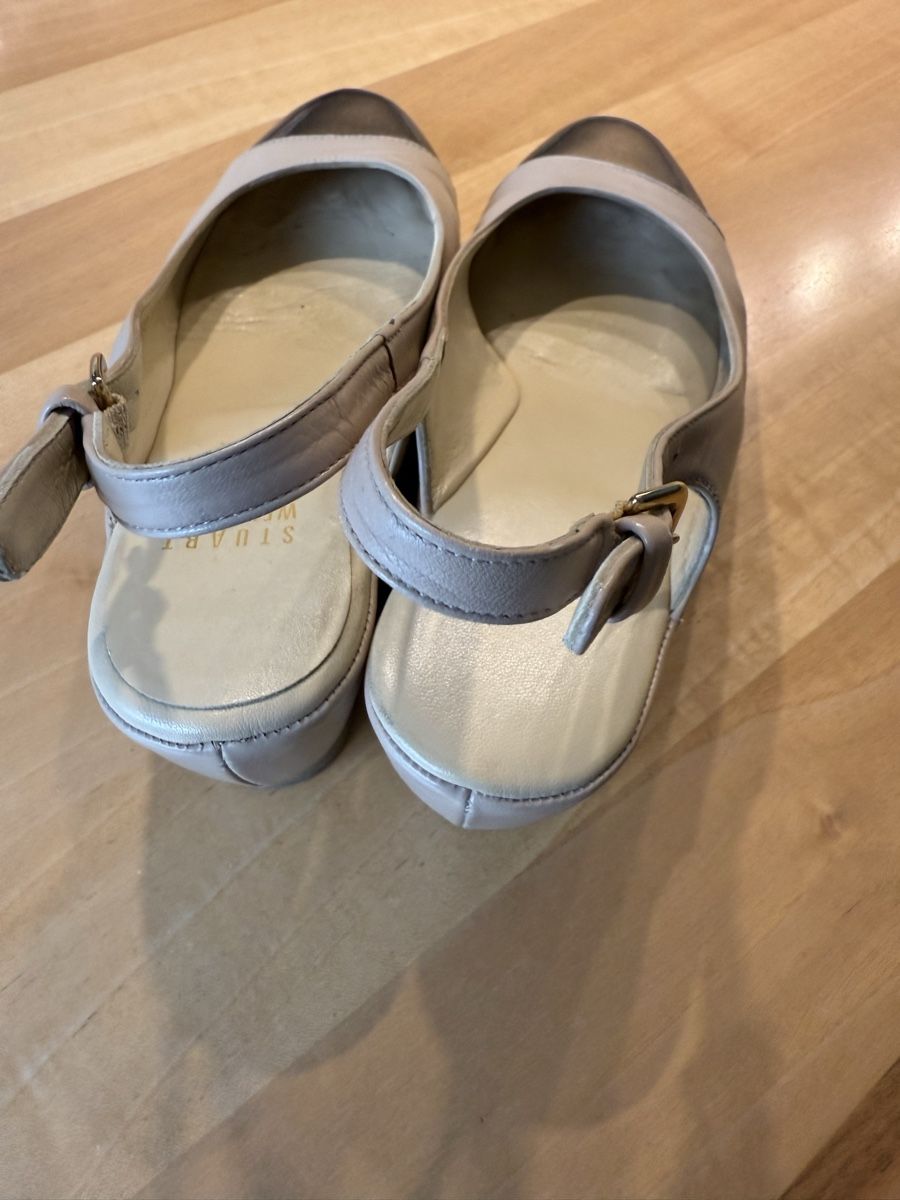 Stuart Weitzman Scarpe da donna: Stuart Weitzman Slingpumps Beige Gr. 37.5 Top! – Usato da Mettmenstetten venduto da _4_YOU_ 2
