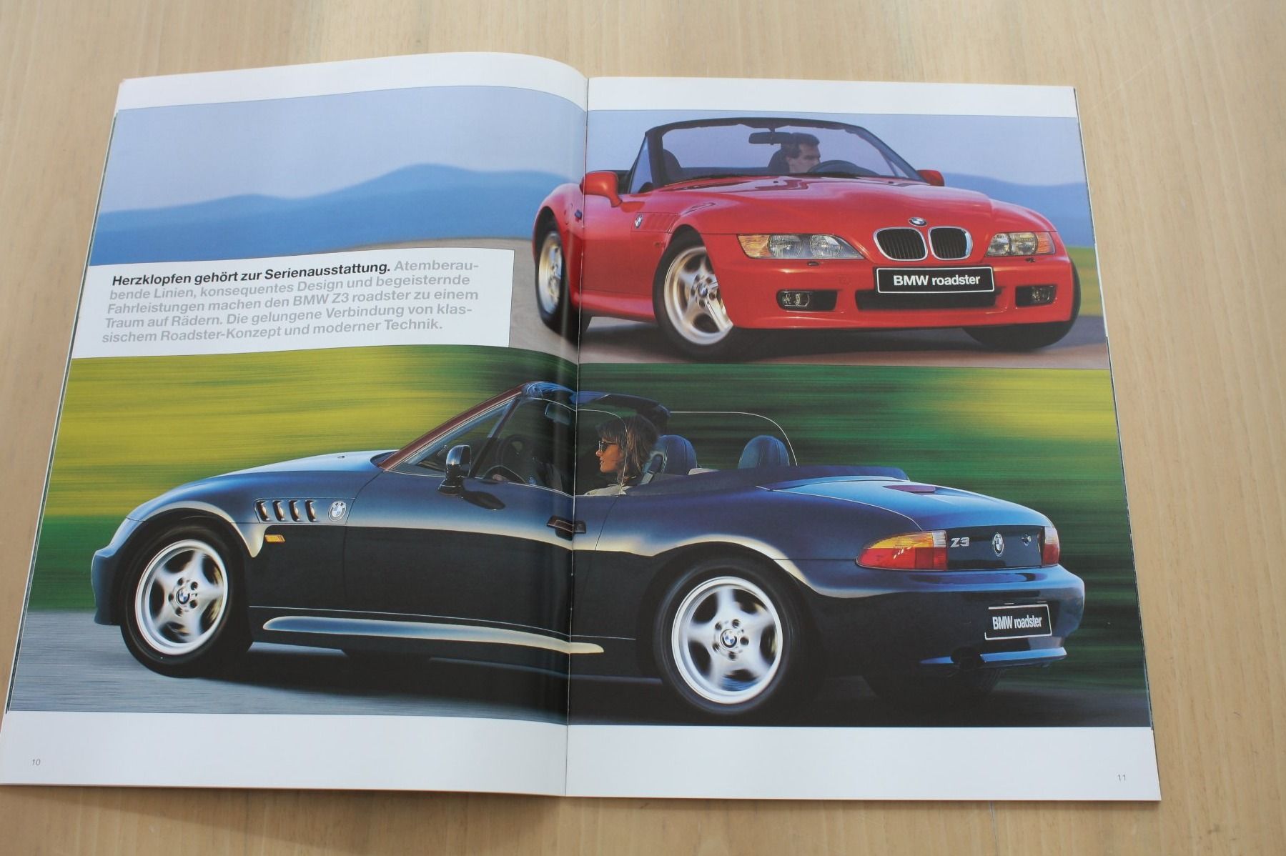 BMW Dokumente: BMW Z3 Roadster Prospekt 1995 – Gebraucht aus Wikon von erwin400 4