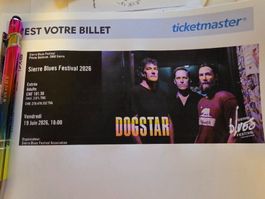 Billet Sierre Blues Festival 2026 - DOGSTAR - 19.06.2026