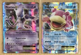 Mewtwo EX 52/108, Slowbro EX 26/108