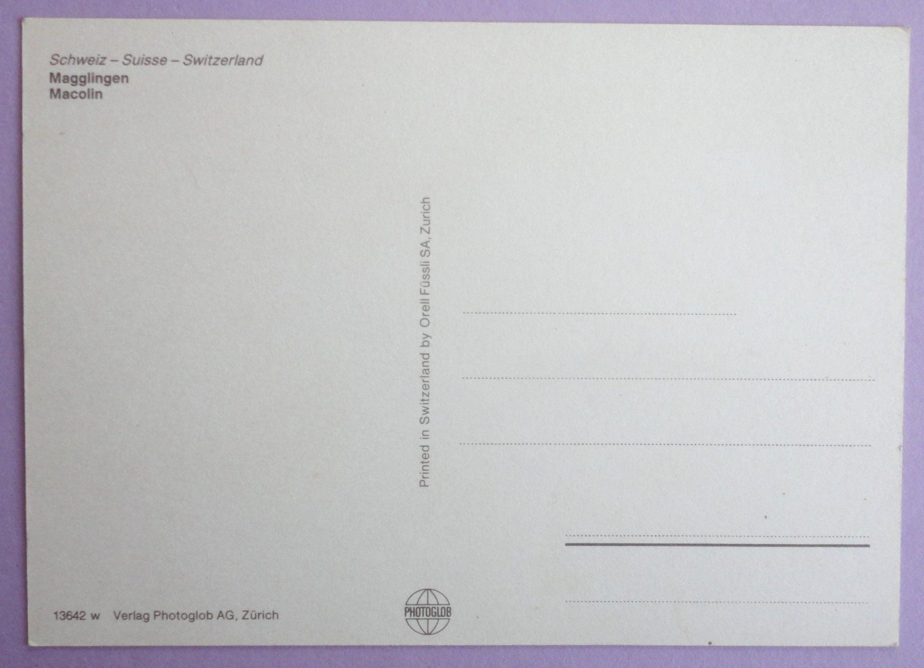 Cartes postales: Magglingen - Macolin – D'occasion à Fétigny par Billy2miny 1