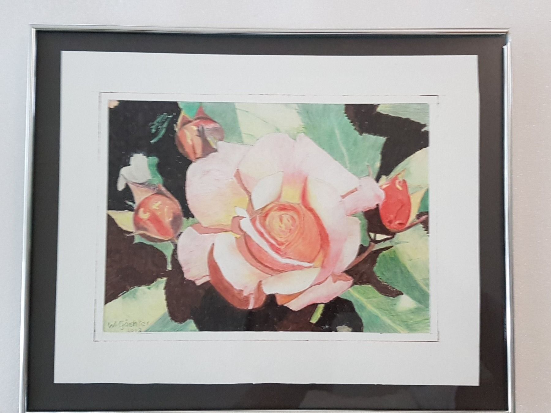 Dipinti: Wunderschönes Original-Aquarell von W. Gächter – Usato da Glattbrugg venduto da casabelavista 4