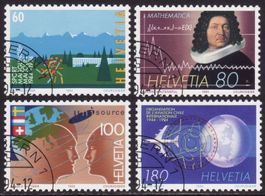 Satz SBK-Nr. 856-859 (Sondermarken II 1994) gestempelt
