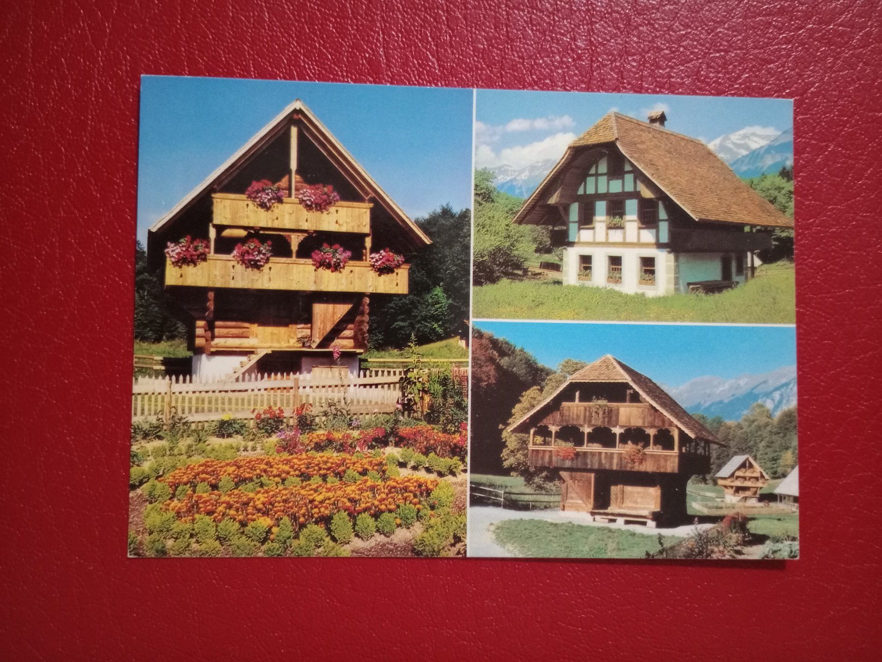 Cartes postales: Ballenberg mehrbildrig Berner Häuser – D'occasion à Küttigen par Melisch1000