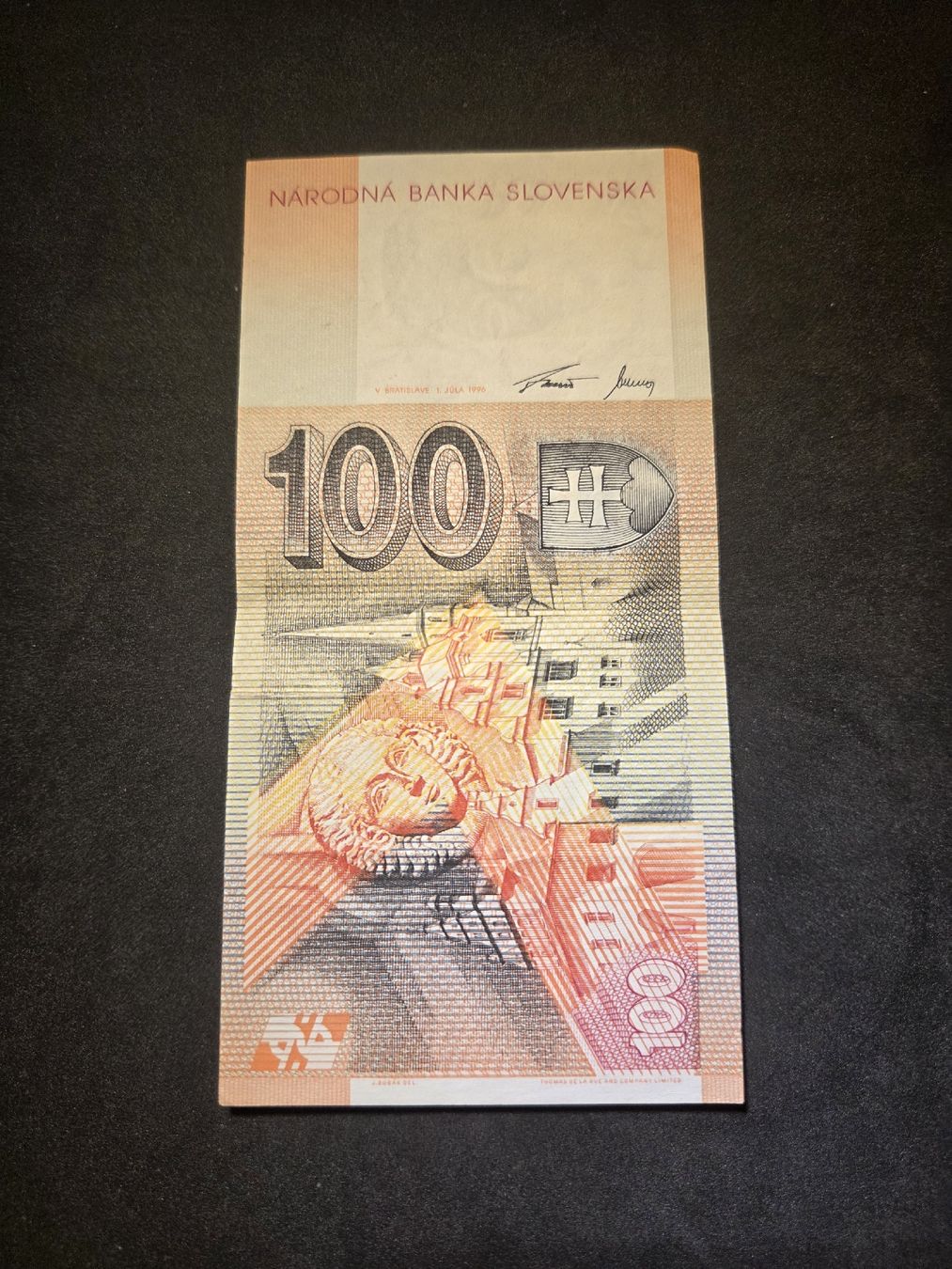Banconote: 100 Kronen - Slowakei - 1996 – Usato da Geroldswil venduto da Antica01 2