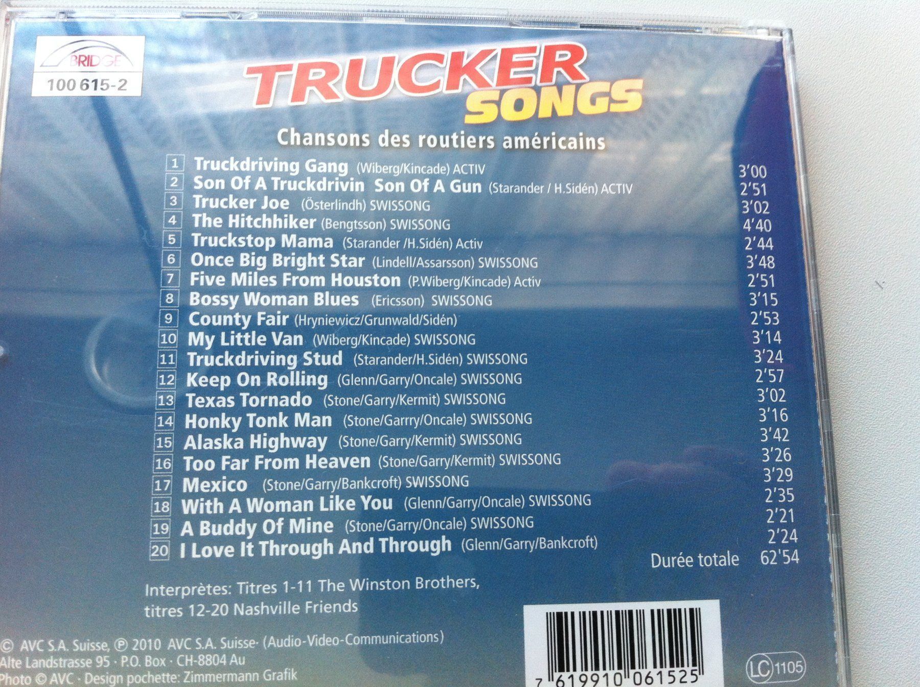 CDs: CD Trucker-Songs – Gebraucht aus Brunnen von Artemis53 2