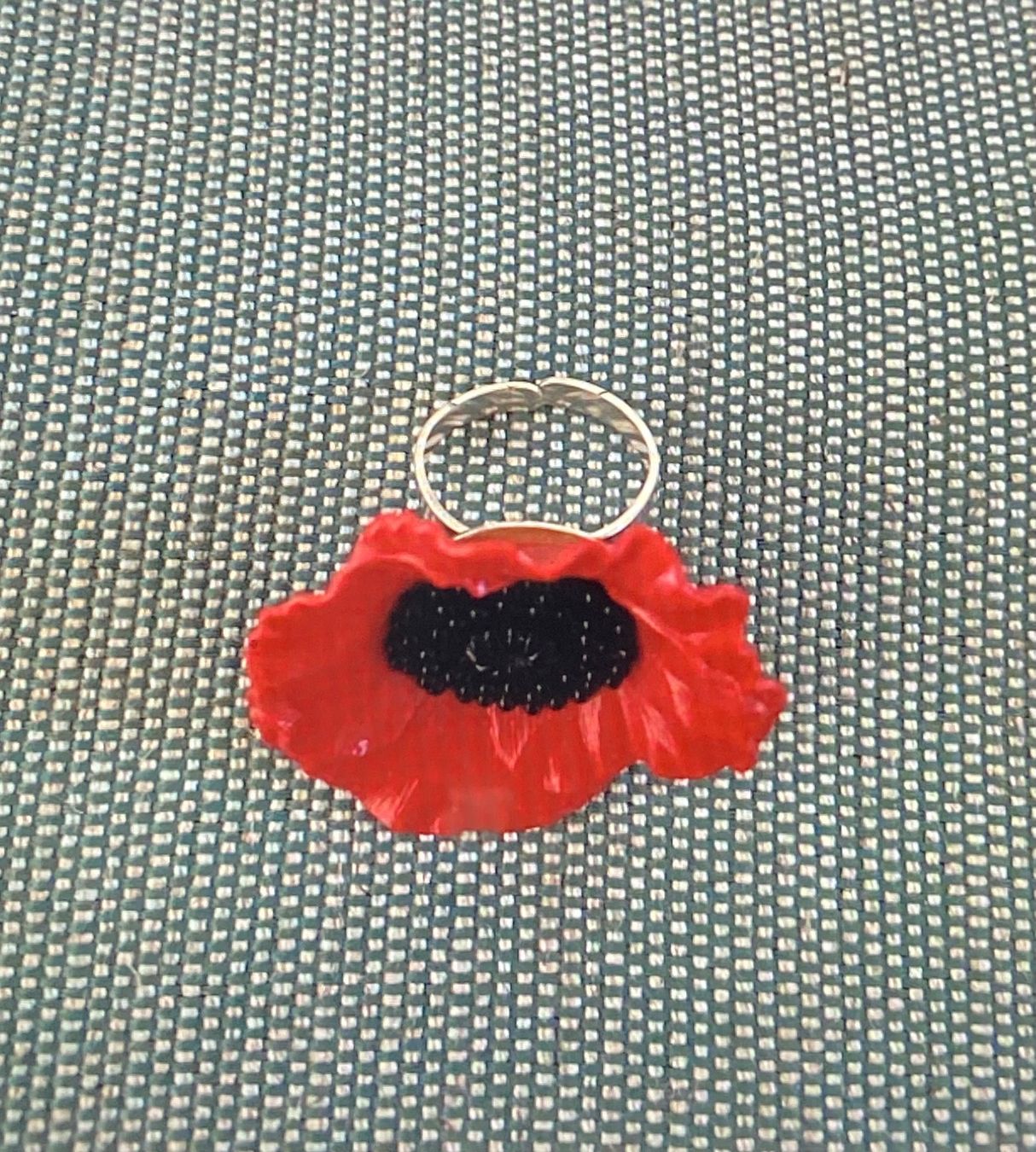 Anelli: Bague coquelicot réglable – Nuovo (secondo la descrizione) da Genève venduto da kik_8jd6 2