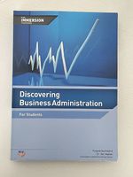 Discovering Business Administration for BM Students