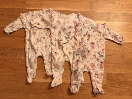 Lot de 3 pyjamas, bébé fille, NEXT