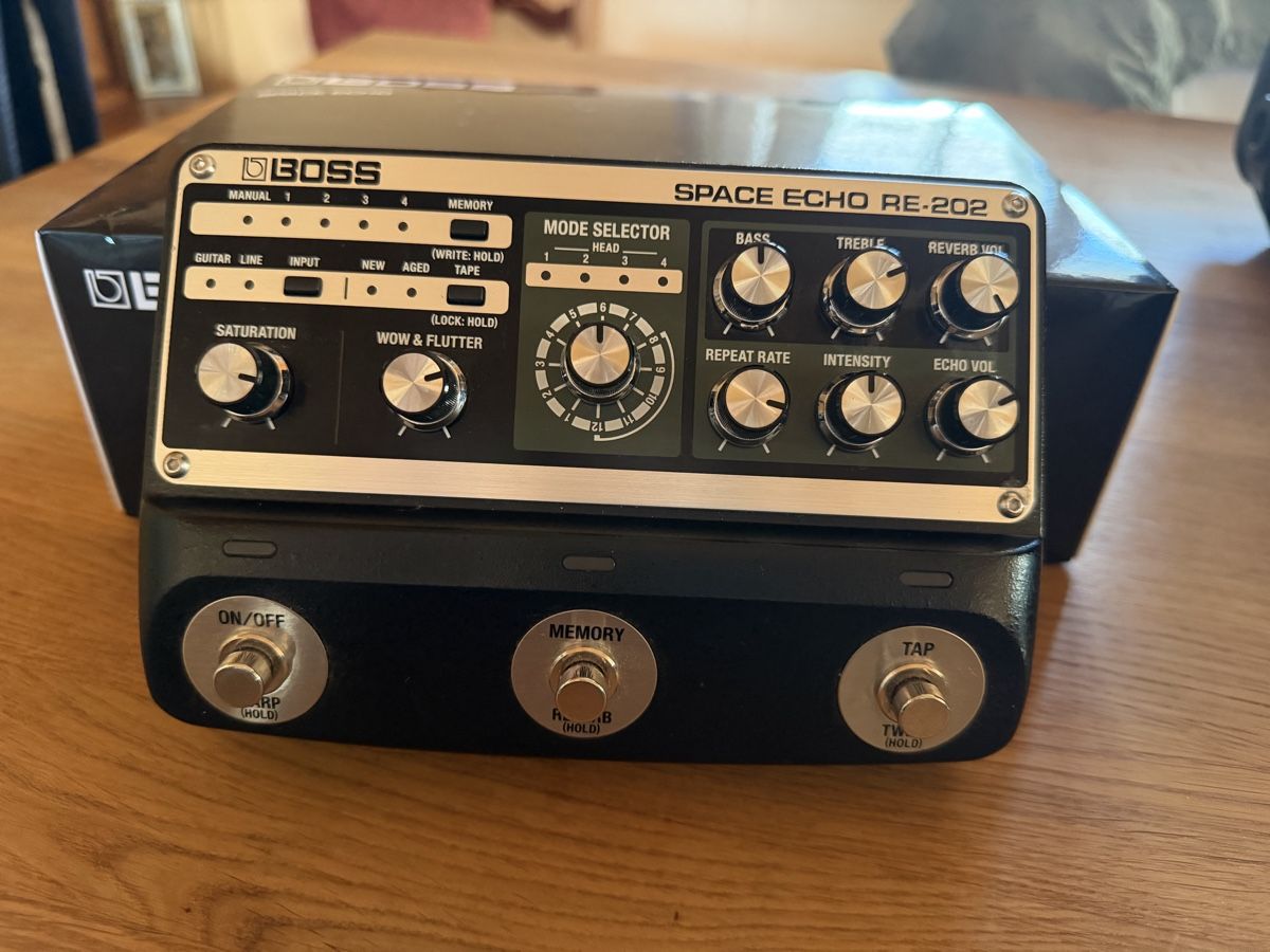 Boss Instruments de musique: Boss Space Echo RE-202 effects pedal - Almost new – D'occasion à Vordemwald par gerard.green 1